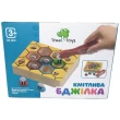 Дерев'яна гра Limo Toy сортер з пінцетом Кмітлива бджілка (MD 2848)