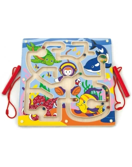 Деревянная игра лабиринт Viga Toys Подводный мир (50123) - afk 50123 Деревянная игра лабиринт Viga Toys Подводный мир (50123) - afk 50123