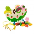 Деревянная игра балансир-шнуровка Фрукты-Овощи (MD 1029) - ves MD 1029