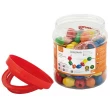 Деревянная шнуровка Viga Toys Бусинки 90 шт (58304) - afk 58304