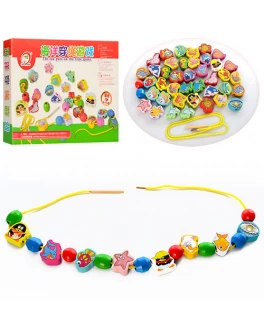 Деревянная шнуровка Животные, 47 дет. (MD 0947) - mpl MD 0947