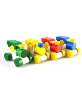 Деревянная игрушка мини Паровоз, ТАТО - tato КТ-002