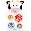 Деревянная игрушка настенная Viga Toys Корова с кругами (50677) - afk 50677