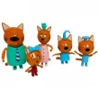 Ігровий набір Три Кота 5 фігурок (M 8811)