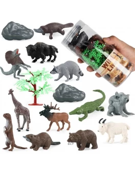 Набір фігурок диких тварин, 15 елементів (A 968-3)