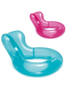 Надувной круг Intex Lounges со спинкой 135х114 см (56830) - mpl 56830