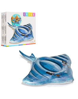 Надувний плотик Intex Скат 188х145 см (57550)