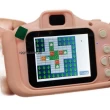 Дитячий фотоапарат 2 в 1 Єдиноріг Babycamera з екраном та іграми в чохлі, рожевий (C 56662)