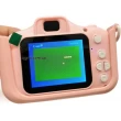 Дитячий фотоапарат 2 в 1 Єдиноріг Babycamera з екраном та іграми в чохлі, рожевий (C 56662)