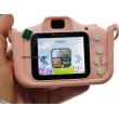 Дитячий фотоапарат 2 в 1 Єдиноріг Babycamera з екраном та іграми в чохлі, рожевий (C 56662)