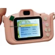 Дитячий фотоапарат 2 в 1 Єдиноріг Babycamera з екраном та іграми в чохлі, рожевий (C 56662)