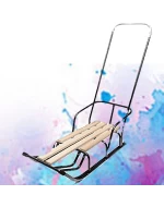 Санки дитячі, сніжколіпи