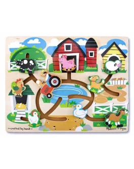 Дерев'яний лабіринт Ферма Melissa&Doug