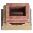 Конструктор із міні-цеглинок Fireplace. Камін (71184)