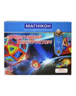 3D Магнитный конструктор Магникон на 45 деталей - MD MK45 3D Магнитный конструктор Магникон на 45 деталей - MD MK45