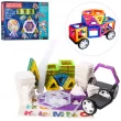 Магнитный 3D конструктор Leqi-toys LQ615, 102 детали  - mpl LQ615