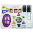 Магнитный 3D конструктор Leqi-toys LQ615, 102 детали  - mpl LQ615