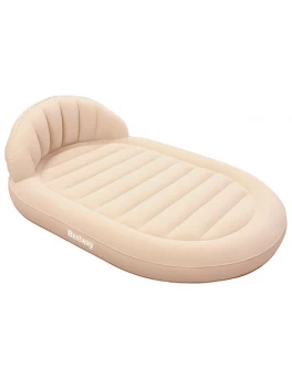 Двуспальная надувная велюр-кровать Bestway 237х178х69 см (67397) - mpl 67397