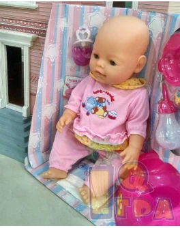 Кукла Baby Born в розовой пижамке (M 0240 U/R-3) - mpl M 0240 U/R-3