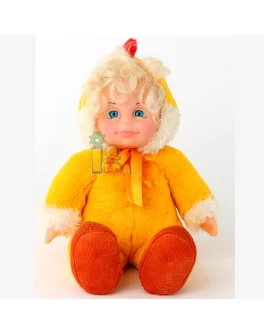 Лялька м'яконабивна "Костюм курча", 35 см