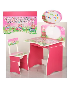 Парта растишка со стулом МV-902-4-2 - mpl  МV-902-4-2