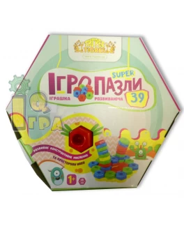 Мозаика для малышей Игропазлы Тигрес 39 деталей - mlt 39315