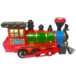Дитячий паровоз Classic Train зі звуком і світлом, червоний (829-8)