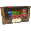 Дитячий паровоз Classic Train зі звуком і світлом, червоний (829-8)