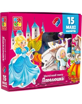 Гра настільна Vladi Toys Магнітний театр. Попелюшка (VT3206-53)