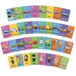 Гра розвиваюча Vladi Toys картки на кільці. Англійська. Транспорт та професії  (VT5000-16)