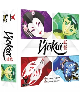 Настільна гра Geekach Games Йокаї (Yokai) (укр.) GKCH113YOK Настільна гра Geekach Games Йокаї (Yokai) (укр.) GKCH113YOK