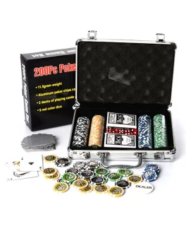 Набор для игры в покер 200 фишек с номиналом M 2779 - mpl M 2779