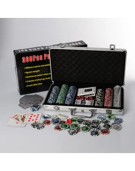 Набор для игры в покер 300 фишек с номиналом в чемодане M 2778 - mpl M 2778