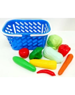 Корзинка с овощами, 9 предметов Kinderway (04-454) - mlt 04-454