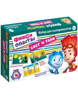 Набор для экспериментов Свет и тень. Фиксики, Ranok Creative - RK 12187004Р