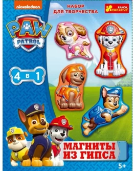 Набор для творчества Магниты из гипса: Щенячий патруль, Ranok Creative - RK 12179031Р