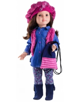 Шарнирная кукла Paola Reina Лидия с сумочкой 60 см (06551) - kklab 06551
