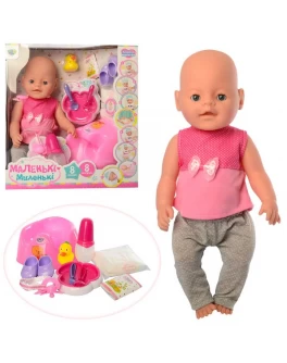 Кукла Baby Born девочка в розовой майке и серых штанишках (8193) - mpl 8193