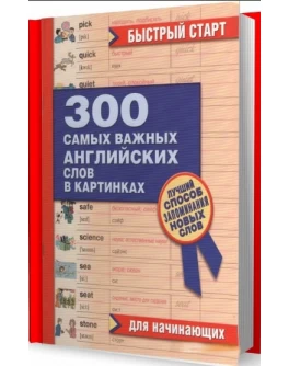 300 самых важных английских слов в картинках для начинающих - SV 4