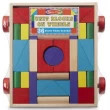 Дерев'яні кубики блоки на возику Melissa & Doug (MD14209) - MD14209