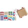 Дерев'яні кубики блоки на возику Melissa & Doug (MD14209) - MD14209