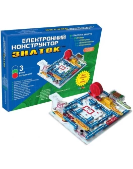 Електромеханічний Конструктор ЗНАТОК Школа 999+ схем