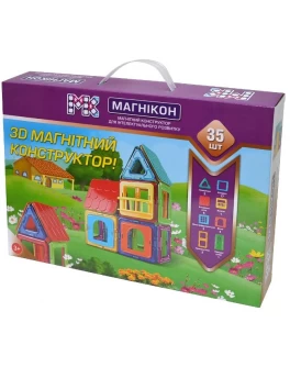 3D Магнитный конструктор Магникон Кукольный домик (МК-35) - MD МК-35
