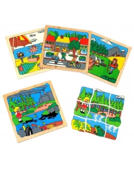 Деревянная мозаика Экология Lam Toys - lam 1440