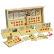 Настольная игра домино Учимся считать. Методика Монтессори Lam Toys - lam 1513