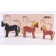Рамка-вкладыш Монтессори из дерева Кони Hega - hega 122
