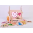 Деревянная полезная игра Азбука здоровья Hega - hega 116