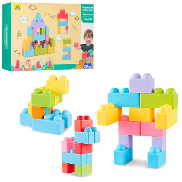 Конструктор силиконовые кирпичики HG-896 - mpl HG-896