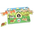 Рамка-вкладиш Монтессорі з дерева Домашні тварини Melissa & Doug - MD19053