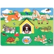 Рамка-вкладиш Монтессорі з дерева Домашні тварини Melissa & Doug - MD19053